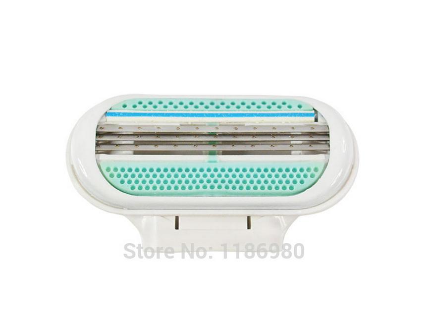 

Женской эпилятор - Ручная бритва с тройным лезвием и набором ручек zz