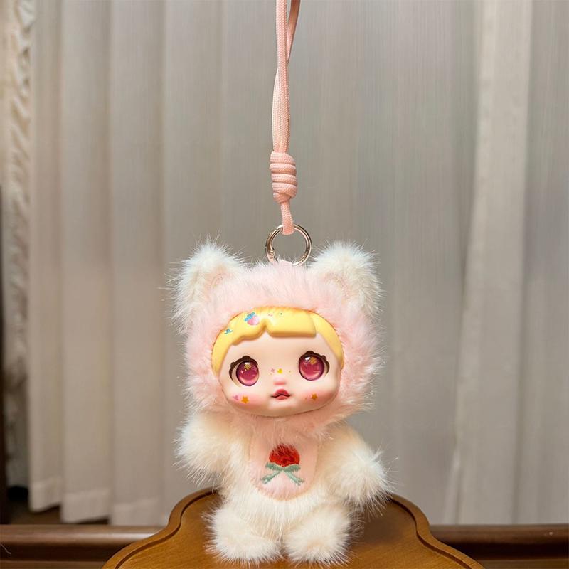 

Cute Transformation Vinyl Fruit Doll Toy Pendant Ornaments Backpack Hanging Decoration