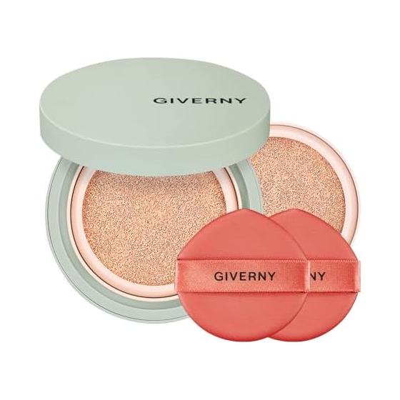 GIVERNY Close-fitting cover cushion SPF40 PA++ with refill Close-fitting Super close-fitting Yete Brevet Korean cosmetics Cover Does not fall apart