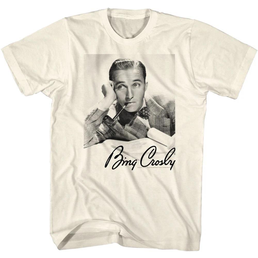 Bing Crosby Lean Pipe Signature Music Children s T-shirt 120