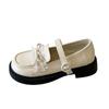 Mary Jane Small Leather Shoes Women'S Japanese Lolita With Skirt Platform Heightening Versatile Loafers