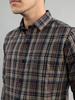 MONTE CARLO Men's Regular Fit Check Full Sleeve Shirt