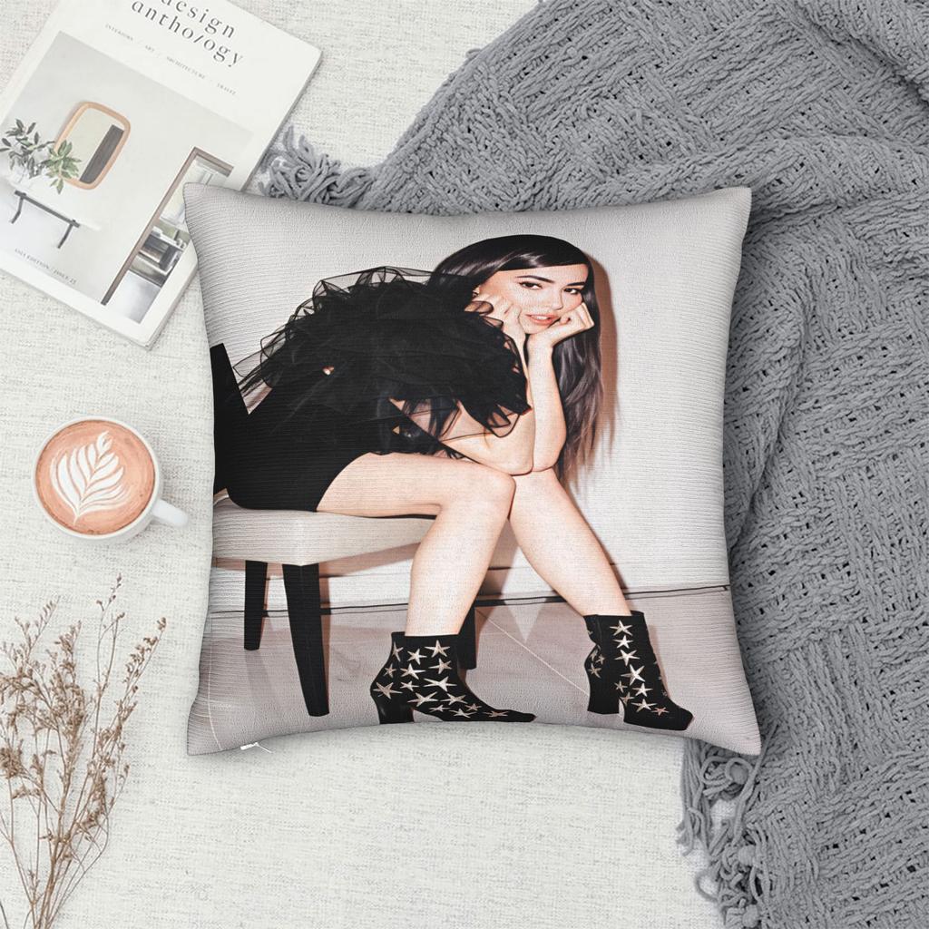 Pillow Case Actor Sofia Carsons Graphic  Pillow Cover For Sofa Car Home Decor Cute Funny Pillowcases