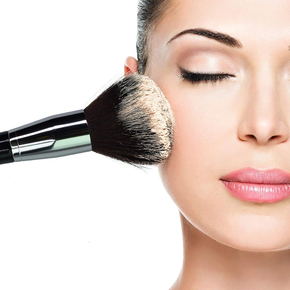 SIXPLUS Large Powder Brush (Black) F31