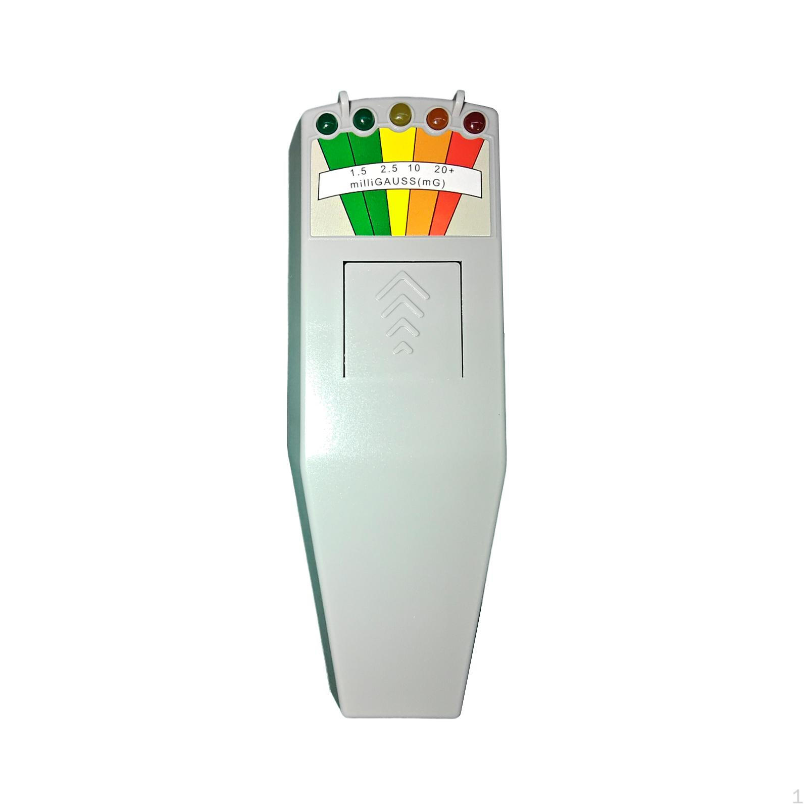 

Детектор электромагнитного поля, измеритель ЭМП, цифровой тестер для домашнего офиса серый