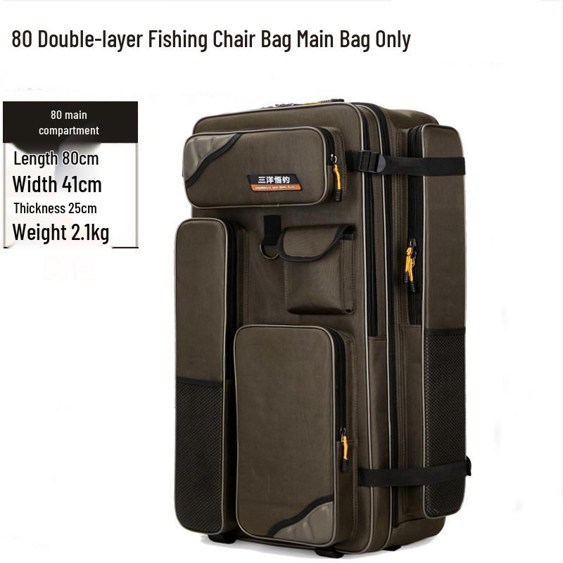 Thickened Waterproof Fishing Chair & Gear Backpack