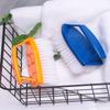 Multi-functional Stiff Bristle Brush for Laundry, Floor, and Shoe Cleaning