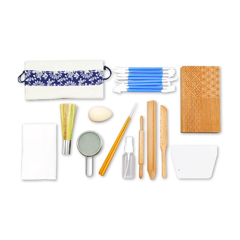 COKRSUPE Wagashi & Tang Sweets 8-Piece Baking Tool Set