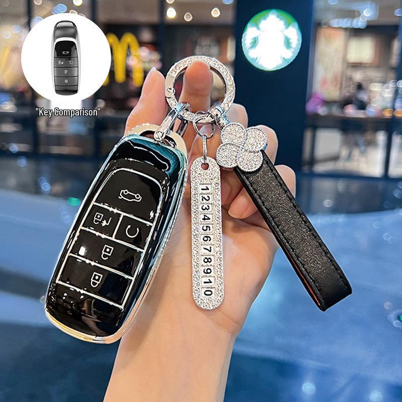 Key Case for GAC AION Y/S/Xuan 580/Mei 630 LX PLUS V Buckle Shell