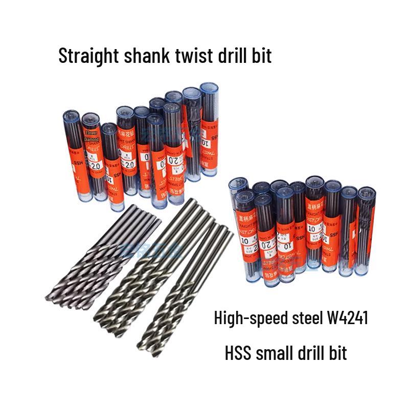 

HSS Twist Drill Bit 0.5-4.5mm, High-Speed Steel for Wood, Pearl & Amber 1.2mm (10 pcs)