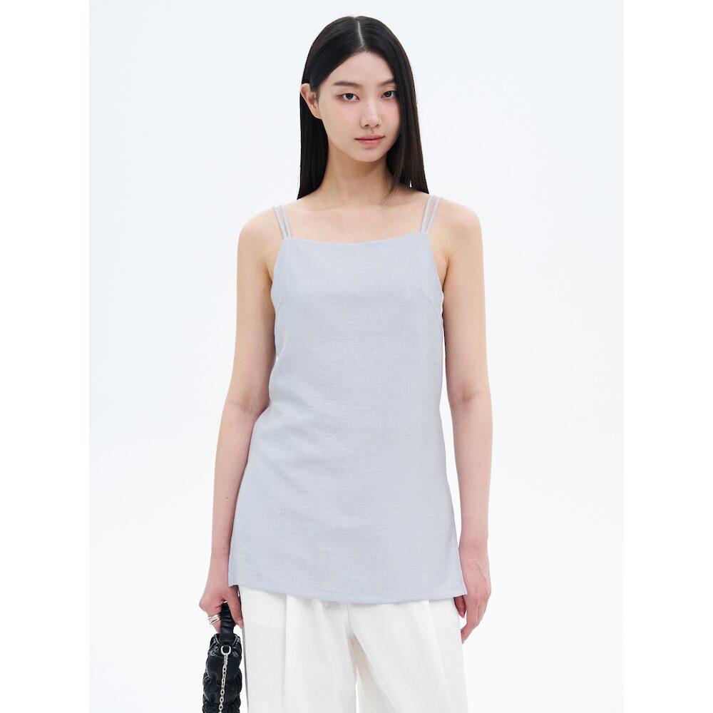 Безрукавная блузка 8Seconds Светло-серая Light Gray (Silver)/S