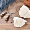 1/2pcs Coffee Filter Bag With Handle Reusable Flannel Filter Cloth Drip Filter Net for Hand Brewing Cafe Tea Home Filtering Tool