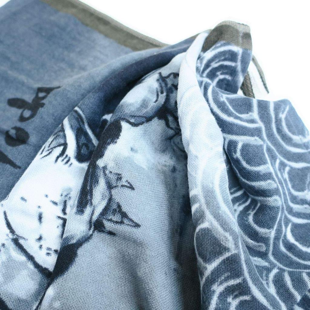 Marushin Star Wars Face Style Made In Imabari Product 2535022700 Towel, 34x80cm, Sumi-e Yoda, Japan, Towel, 100% Cotton, Single-Sided Gauze, Number