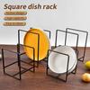 4-Piece Multi-Functional Kitchen Dish Rack Set with Layered Shelves Organizer