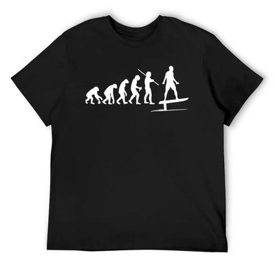Efoil Electric Hydrofoil Surfboard Funny Evolution Foils T-Shirt Funny Shirt Cotton Vintage T Shirts Tops Mens White T Shirts