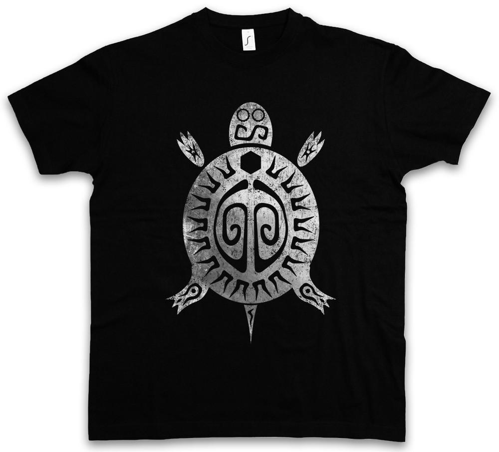 AZTEC TURTLE T-SHIRT Indians Indian Sign Culture Civilization Mayans Religion