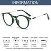 Fashion  Anti Blue Light Glasses Round Reading Glasses Presbyopic Eyeglasses Vision Care  Women Elderly