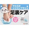 Towa Sangyo Body 15 X X Silicone Foot Brush Brush, Blue, Approx. 15.8 1.8 Cm,