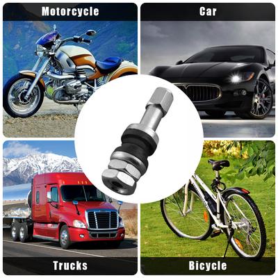 10x Silver Easy To Install And Affordable Tire Valve Caps - Durable And Reliable Long Lasting