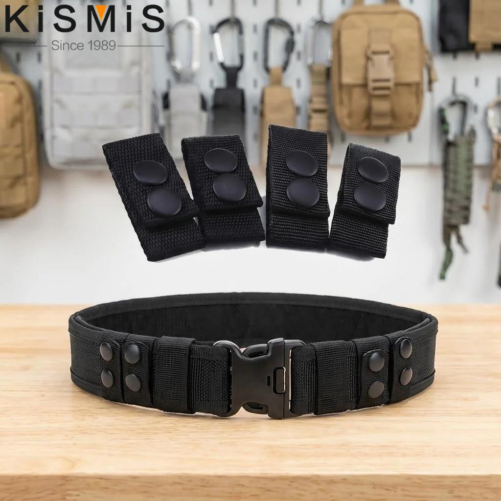 4 Stück Mehrzweck Verstellbar Langlebig Klettverschluss Gürtel Doppelte Schnalle Breit Outdoor Sport Camping Wandern Schießen Zubehör