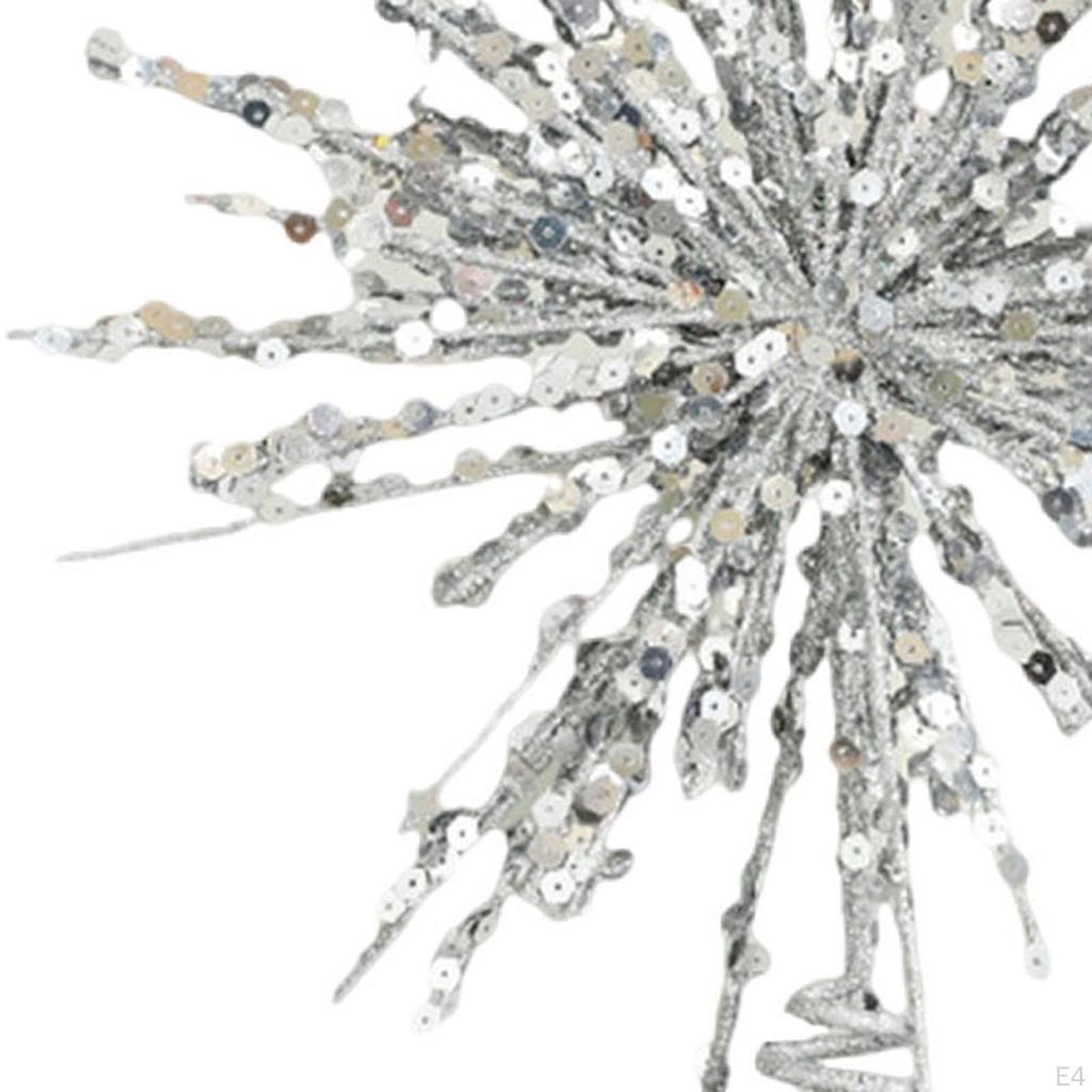 Treetop Versatile Sturdy Decorative Christmas Decoration Glitter Decor for Ballroom Venue Festival