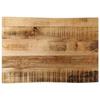 VidaXL Dessus de table bord vivant 50x40x2,5 cm bois de manguier brut, dessus de table en bois, dessus de table d'appoint, 370655