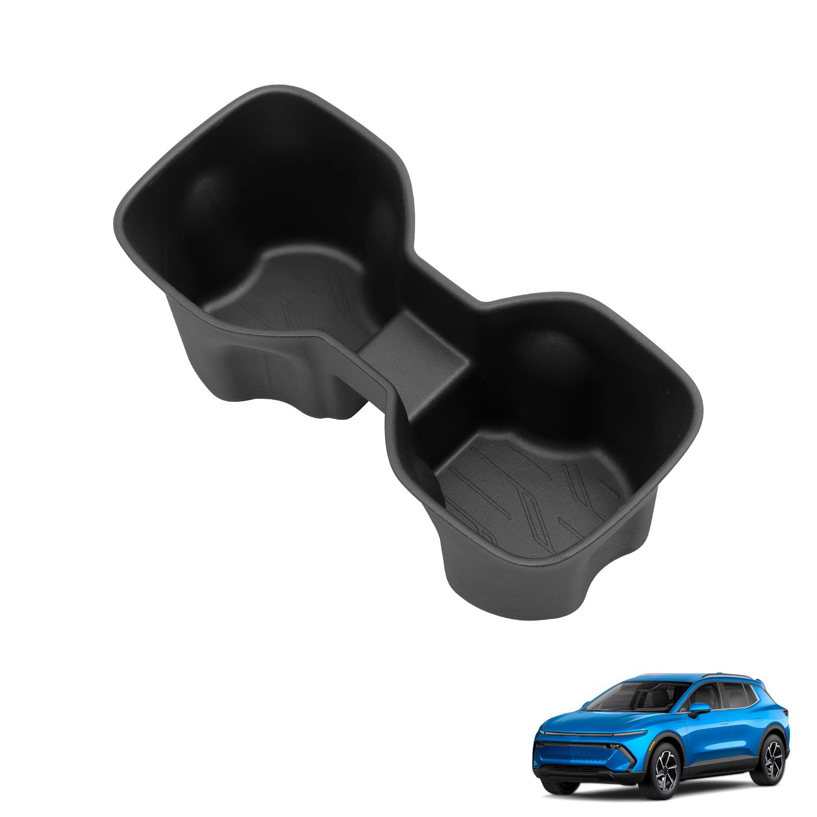 

для Chevrolet Chevy Equinox EV 2026 2026 Центральный подстаканник Нескользящий ящик для хранения напитков Аксессуары для интерьера автомобиля Черный