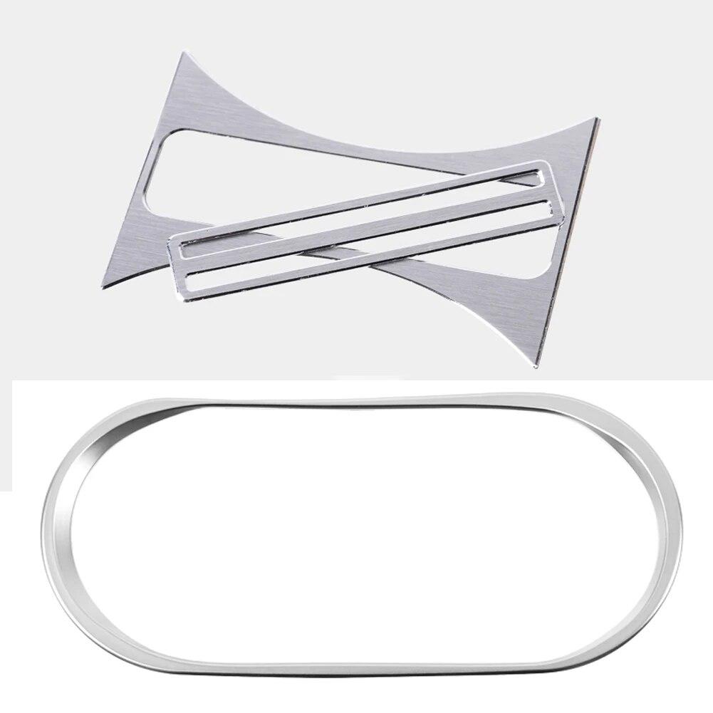 Car Styling Center Console Water Cup Holder Cover Trim For Mercedes Benz A Class W176 B W246 CLA C117 W117 GLA X156