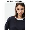 UR Women's Color-block Cotton Long-Sleeve T-Shirt