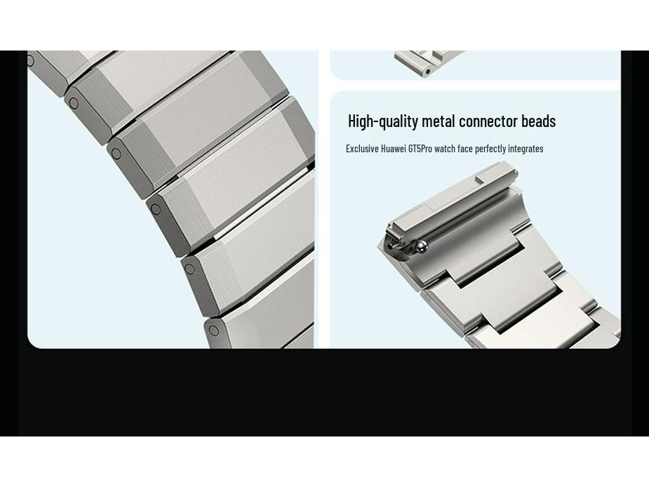 Titanium Alloy Strap for Huawei GT5/Pro GT4/Watch5/4/6 - Business Style Watch Band