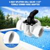 Standard Threaded Pool Valves Pool Diverter Valves Convenient Installation