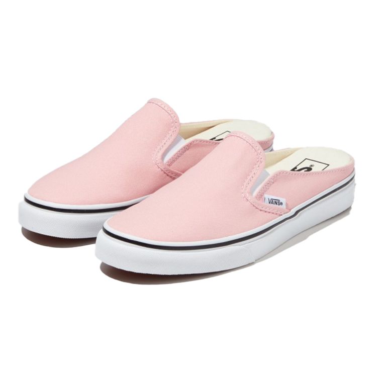 Vans Slip-On Canvas Low-Top Skate Shoes Unisex Sneakers Pink VN0A4P3U9AL