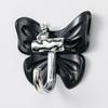 4Pcs Adhesive Butterfly Hooks Wall Mounted Bathroom Hanger Decorative Cute Butterfly Bear Hook for Towels Keys Kitchen Utensils