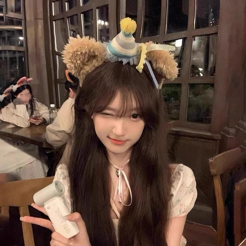 Duffy Duffy 40Th Anniversary Cute Birthday Hat Head Headband Women'S Play Photo Wash Face Headband Headgear Hair Accessories