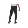 Adidas Pure Color Logo Printed Elastic Waist Cuffed Sport Pants Men Sport Pants Black HA6365