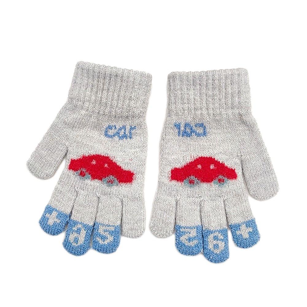 Soft Winter Warm Girls Mittens Kids Gloves Knitted Children Gloves