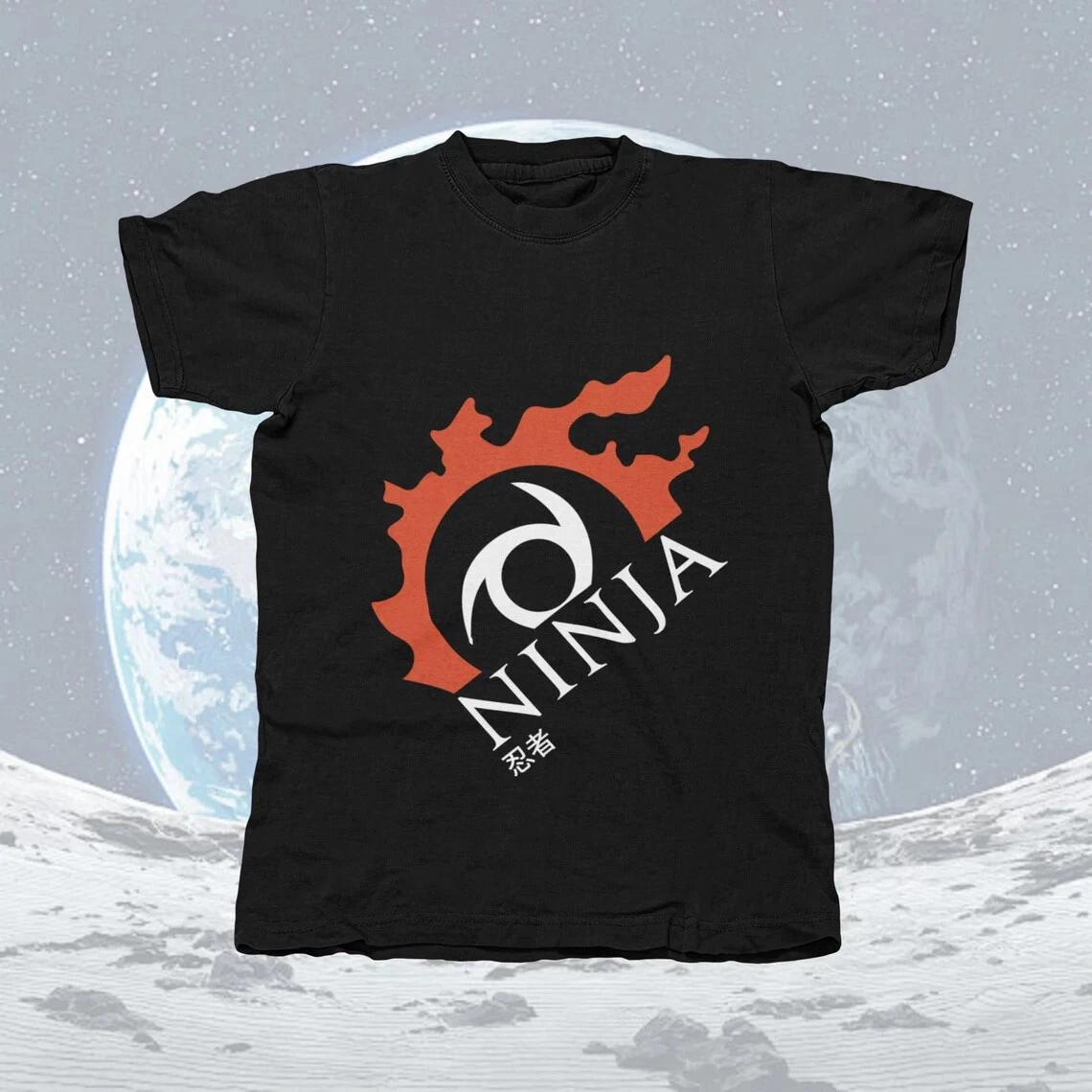 Ninja - For Warriors of Light & Darkness FFXIV MMORPG Job T-Shirt 2XL