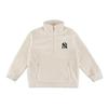 MLB Sweatshirts Unisex Ivory White Hooded Moderate Regular 31MTF3061-50I