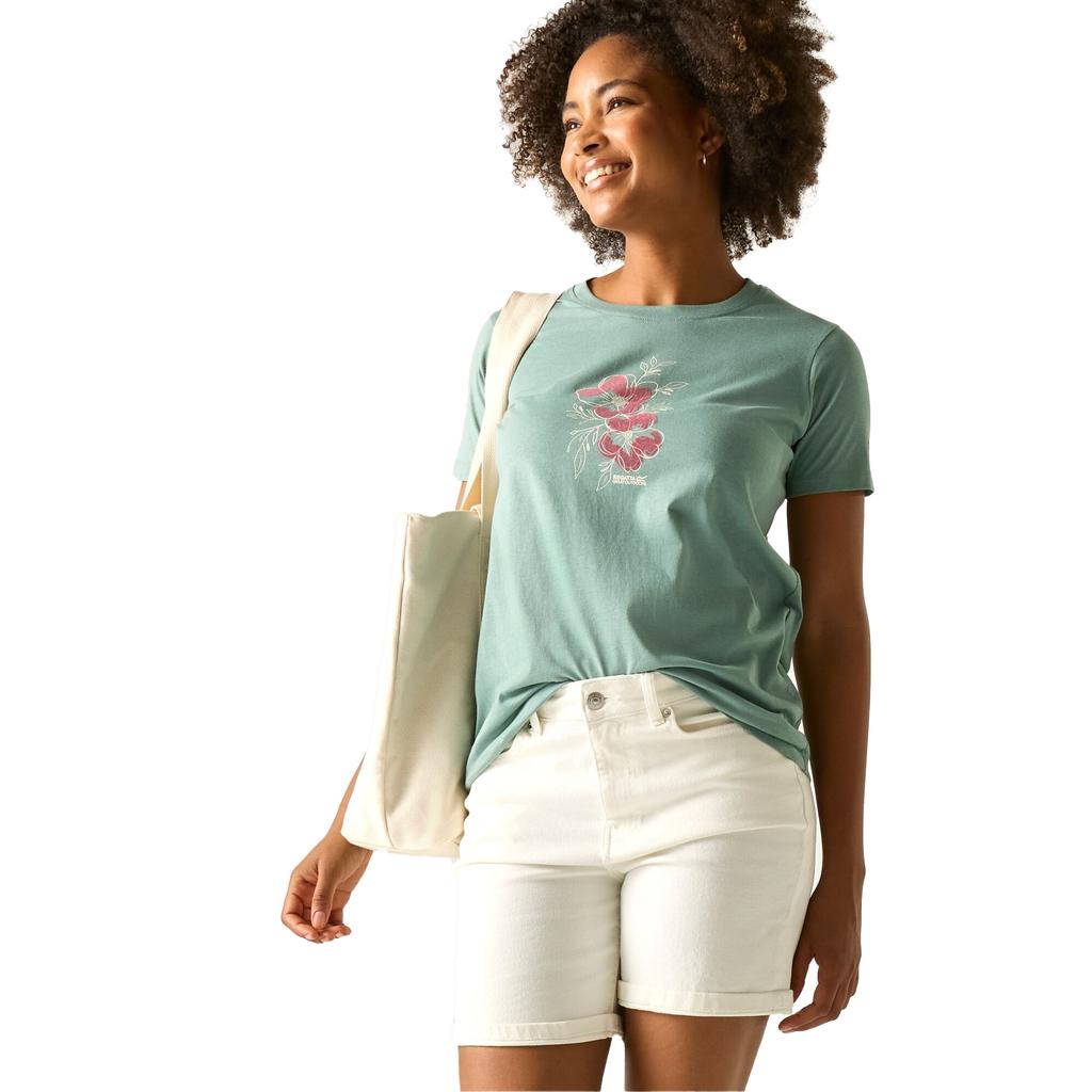Regatta Womens/Ladies Filandra VX Bloom T-Shirt