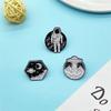 Astronaut Series Starry Sky Spaceship Brooch - Alloy Badge Accessory