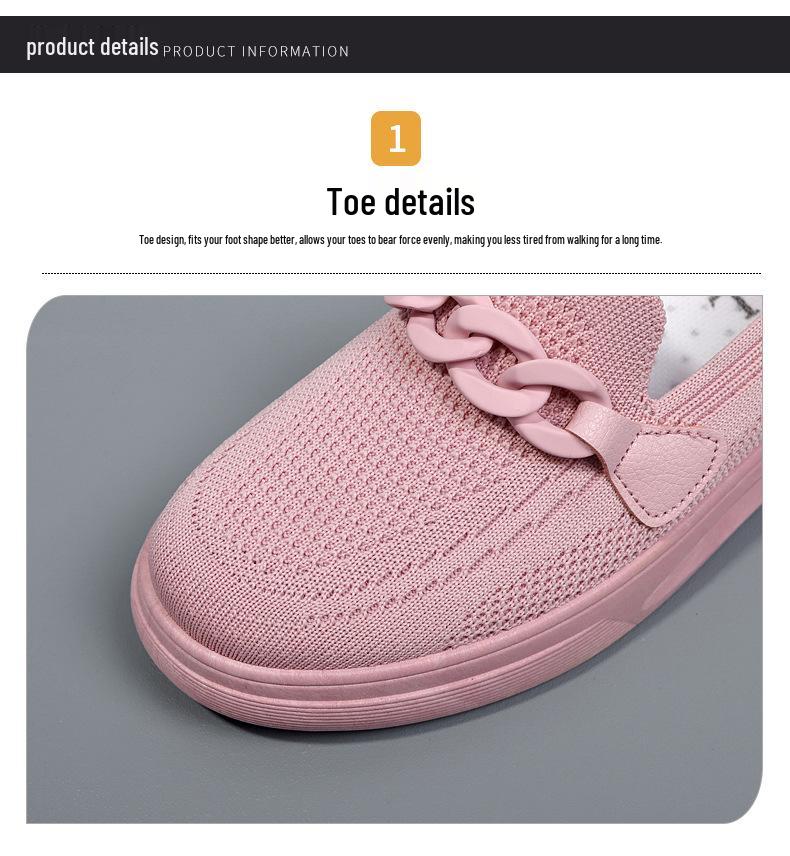 2025 Comfortable Flyknit Slip-on Women's Shoes