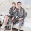 Women's Winter Extra-Thick Velvet Flannel Pajamas and Sexy Long Bathrobe