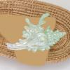 Stylish Spirals Hair Claw Clip Crystals Clear Acrylic Hair Clasp for Daily Use Secure Hold Gentle On Scalp
