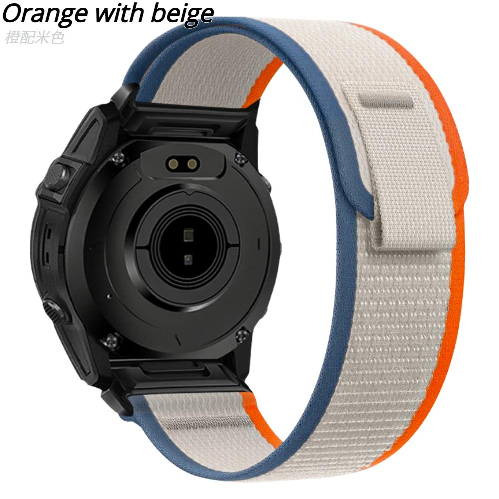 20mm 22mm 26mm Smyčka Nylonový Rychloupínací Řemínek pro Garmin Fenix 7X 7 Pro Fenix 6X 6 5X 5Plus Tactix 8 Forerunner 965 955 Enduro 2