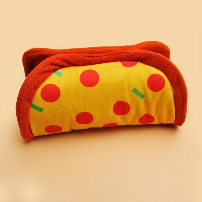 Pet Cage Warm Bed Play Tube Hideaways Tunnel Small Animal Bed Ferrets Sleeping Bed GuineaPigs Small Pet Cage Decors