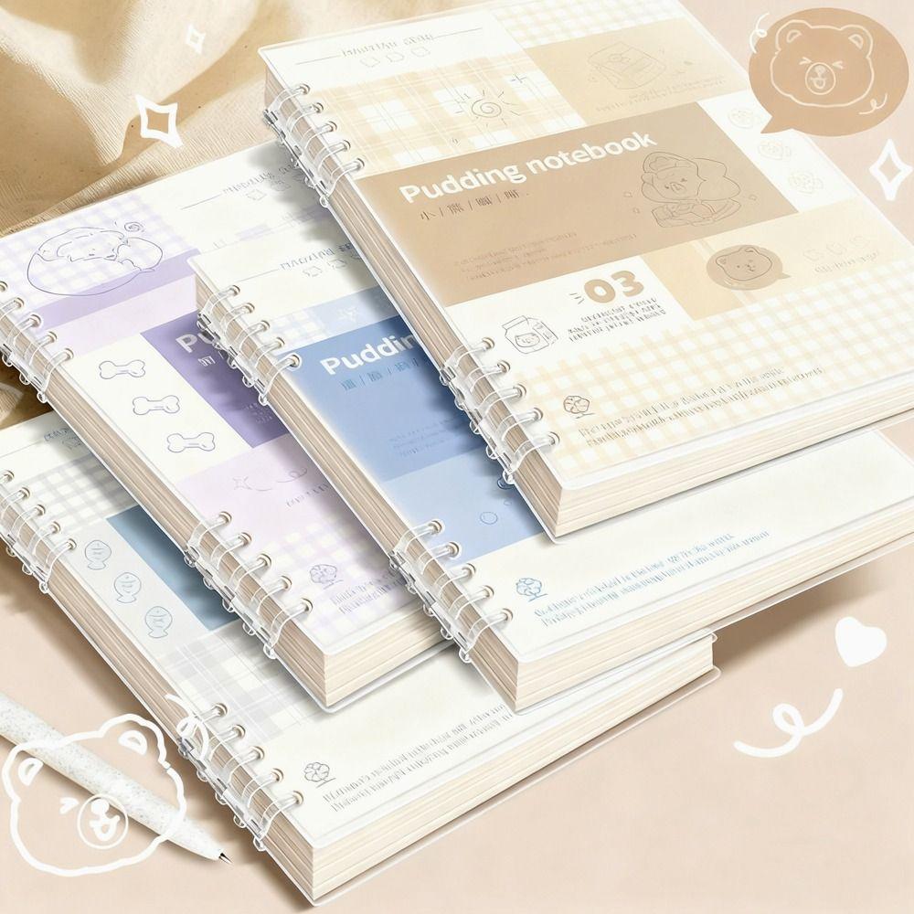 60Sheets/Book Horizontal Line Inner Pages Memo Pad Thick Diary Book  Students Writing