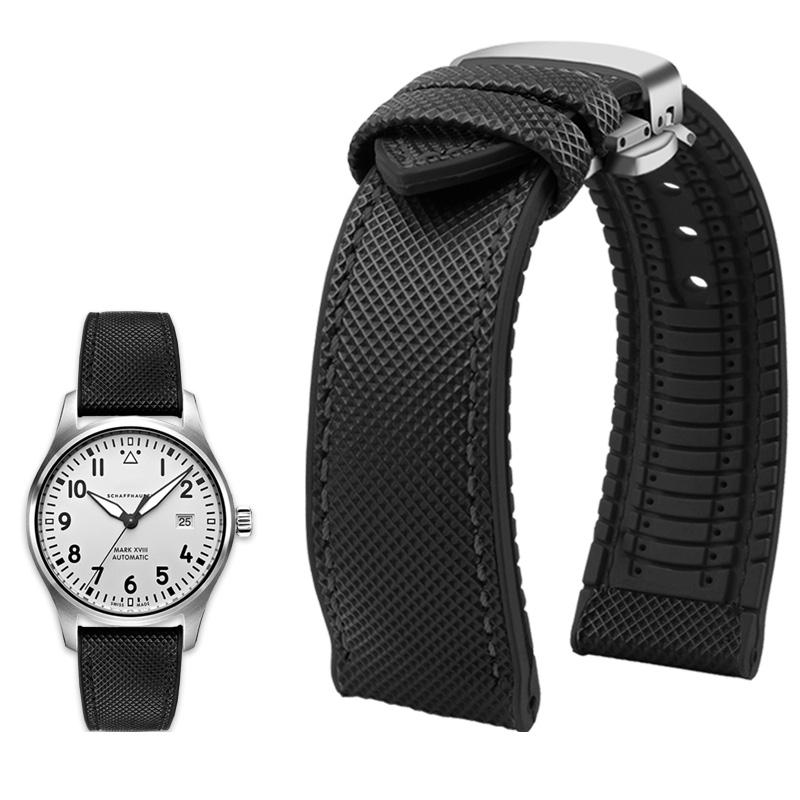 

Classic 20mm 21mm 22mm Canvas Nylon для годинників Seiko Гумовий ремінь водонепроникний ремінець для чоловіків для аксесуарів для годинників Tissot Citizen Mido 22mm