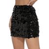 Neue Frühjahrs- und Sommerdamenbekleidung unregelmäßige Größe Pailletten Mode Miniskirt Damen Party Nachtclub Party