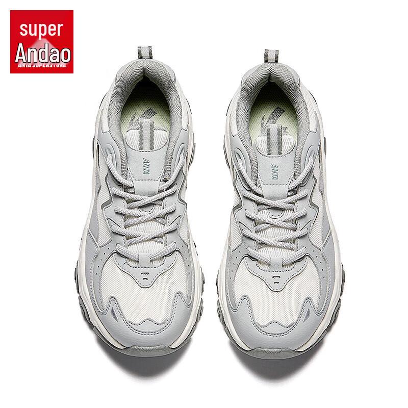 Anta Meteor Women's Retro Thick-Soled Casual Shoes