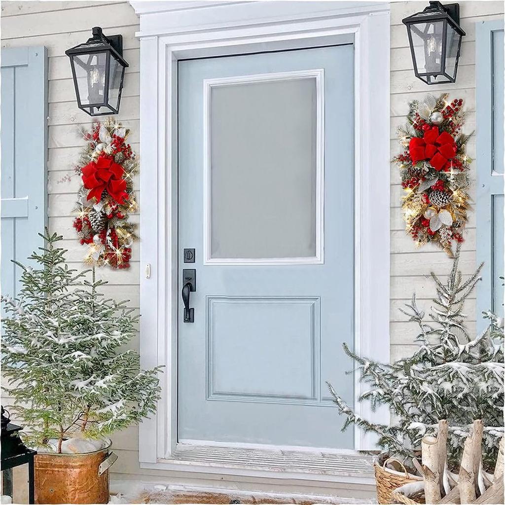 Xmas Wall Hanging Ornaments, Stair Pendant, New Arrival Christmas Wreath for Home Decor, Christmas Garland for Front Door Decor, New Year's Decor